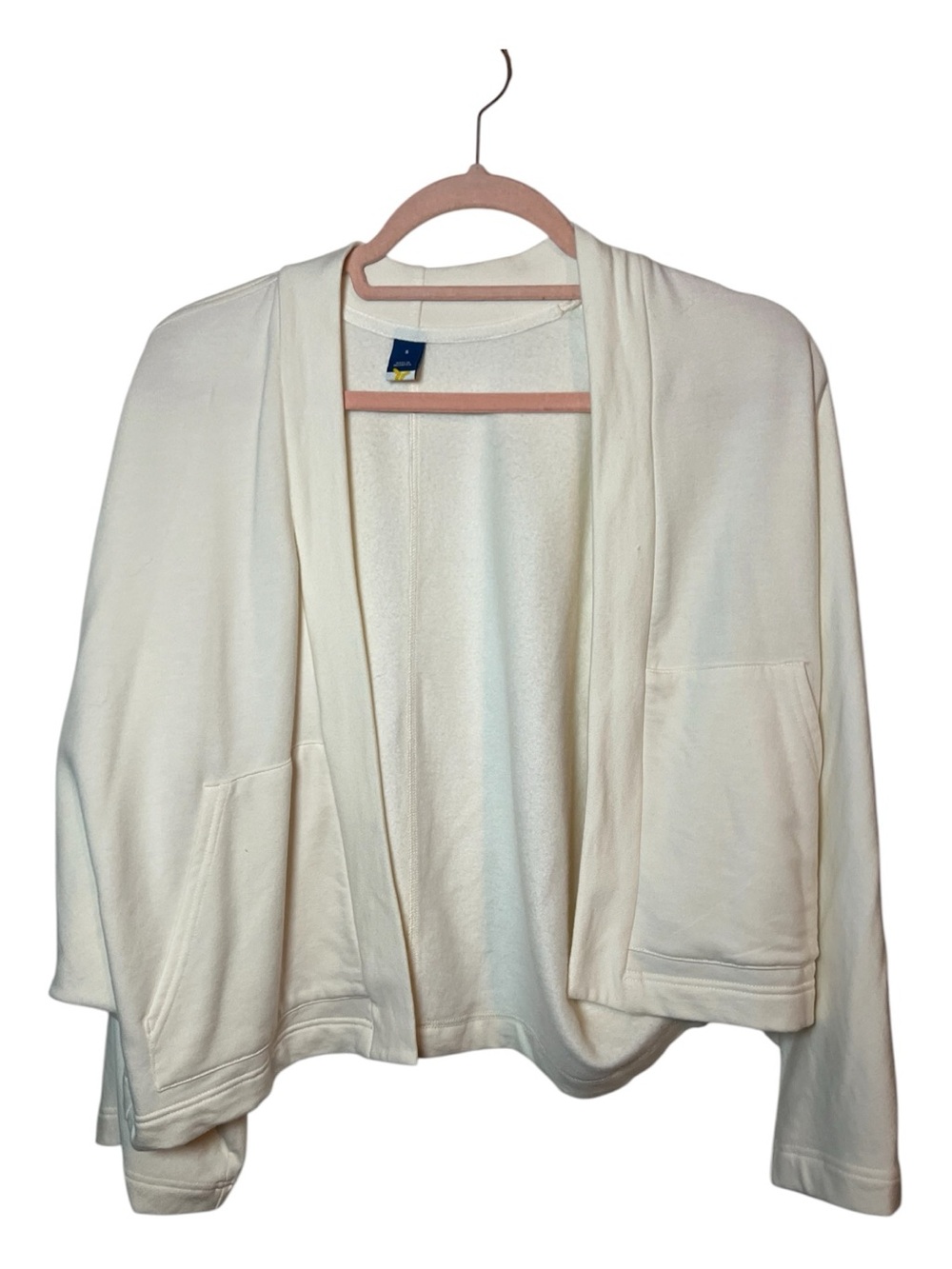 Old Navy Cream Open-Front Cardigan